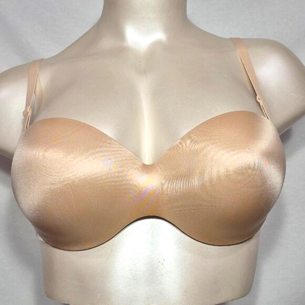 40D Maidenform DM9472 9472 Full Coverage Strapless UW Bra Beige NWOT